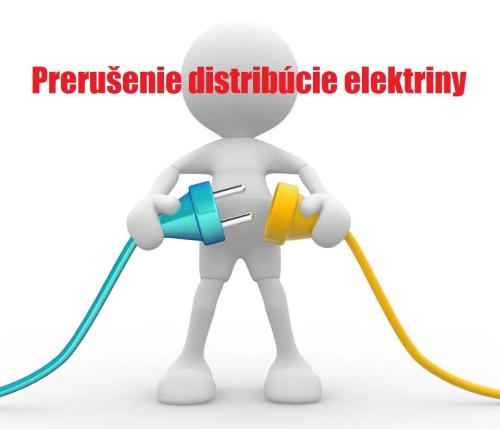 Prerušenie distribúcie elekriny 1